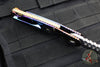 Marfione Custom Warhound Folder- Galactic Finished Titanium Handles- Mirror Polished Blade- Bronze Titanium Hardware