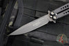 Vintage 10/2002 SN003 Microtech Dragonfly Balisong- Tactical- Black Satin- Black Blade