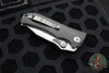 Vintage 04/2004 Microtech MTX-2 Dual Action Knife- One Piece Carbon Fiber Handle- Stonewash Part Serrated Blade