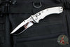 Marfione Custom Knives- Amphibian Ram-Lok Folder- Titanium Handle- Mirror Polished Blade