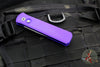 Protech Godson Out The Side Auto (OTS)- Purple Handle- Bead Blast Blade 720-Purple