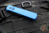 Protech Godson Out The Side Auto (OTS)- Blue Handle- Black Blade 721-BLUE