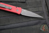 Protech Godson Out The Side Auto (OTS)- Red Handle- Black Blade 721-RED