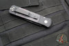 Protech Godson Out The Side Auto (OTS)- Black Handle With Fat Carbon Dark Matter Purple Inlays- Black Blade 7FC32