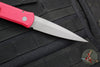 Protech Godfather Out The Side (OTS) Knife- Red Handle- Blasted Finished Blade 920-RED