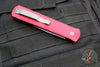 Protech Godfather Out The Side (OTS) Knife- Red Handle- Blasted Finished Blade 920-RED