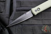 Protech Godfather Out The Side (OTS) Knife- Green Handle- Black Blade 921-GREEN