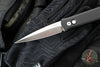Protech Godfather Out The Side (OTS) Knife- Black Handle- Satin Blade- Mother Of Pearl Button 921-MOP