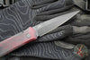 Protech Godfather Out The Side (OTS) Knife- Southern Edges Exclusive-Red Haze Custom Finish- Black DLC Blade- BLP Inlaid Button 921-RED HAZE