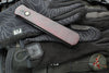 Protech Godfather Out The Side (OTS) Knife- Southern Edges Exclusive-Red Haze Custom Finish- Black DLC Blade- BLP Inlaid Button 921-RED HAZE