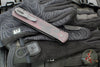 Protech Godfather Out The Side (OTS) Knife- Southern Edges Exclusive- Red Haze Custom Finish- Black DLC Part Serrated Edge Blade- BLP Inlaid Button 921 PS-RED HAZE