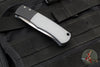 Protech Magic "Whiskers" Out The Side (OTS) Auto Knife- Hidden Bolster Release- Grey Body- Textured Black Bolster- Stonewash Blade BR-1.3 LTD-GREY