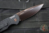 Protech TR-3 Tactical Response 3 Out The Side (OTS) Auto Knife- Blade Show 2025- Black Fish Scale Handle- Zirconium Nitride "Antique PVD" Finished Magnacut Blade- BLP Button BSA25.TR-3.1