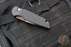Protech TR-3 Tactical Response 3 Out The Side (OTS) Auto Knife- Blade Show 2025- Black Fish Scale Handle- Zirconium Nitride "Antique PVD" Finished Magnacut Blade- BLP Button BSA25.TR-3.1