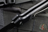 Protech Auto Terzuola ATCF Out The Side (OTS) Auto Knife- Black Handle with CF Inlays- Black DLC Magnacut Steel Blade BT2705