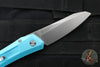 Protech Oligarch Out The Side (OTS) Auto Knife - Turquoise Handle - Stonewash Magnacut Blade DS101-T BLUE