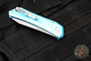 Protech Oligarch Out The Side (OTS) Auto Knife - Turquoise Handle - Stonewash Magnacut Blade DS101-T BLUE