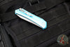 Protech Oligarch Out The Side (OTS) Auto Knife - Turquoise Handle - Stonewash Magnacut Blade DS101-T BLUE