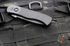 Protech Emerson CQC7 Out The Side Auto (OTS) Knife- Spearpoint Edge - Black Jigged Textured Handle- Blasted Blade- Deep Carry Clip E7A06-20CV