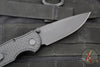 Protech TR-3 Integrity- Manual Button Lock Knife- Operator- Black Relic Pattern Handle- Black DLC S35VN Steel Blade- Tritium Button  INT106-OPERATOR