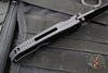 Protech TR-3 Integrity- Manual Button Lock Knife- Operator- Black Relic Pattern Handle- Black DLC S35VN Steel Blade- Tritium Button  INT106-OPERATOR