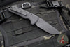 Protech Les George Rockeye Out The Side (OTS) Auto- Operator- Textured Black Handle- Sterile Black Blade- Tritium Button LG307 Operator