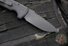Protech Les George Rockeye Out The Side (OTS) Auto- Operator- Textured Black Handle- Sterile Black Blade- Tritium Button LG307 Operator