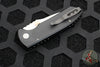 Protech Les George SBR Short Bladed Rockeye Out The Side (OTS) Smooth Black with Stonewash Blade LG401 SBR