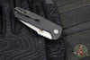 Protech Les George SBR Short Bladed Rockeye Out The Side (OTS)- Black Handle- Stonewash/ Satin S35-VN Blade LG405