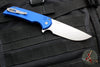 Protech Mordax Flipper- Blue Handle with Stonewash Blade MX101-BLUE