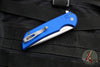 Protech Mordax Flipper- Blue Handle with Stonewash Blade MX101-BLUE