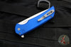 Protech Mordax Flipper- Blue Handle with Stonewash Blade MX101-BLUE