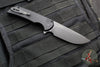 Protech Mordax Flipper- Smooth Black Handle- Black DLC Magnacut Blade MX103