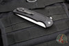 Protech Mordax Flipper-  Black Honeycomb Textured Handle- Stonewash Magnacut Blade MX105