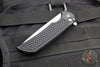 Protech Mordax Flipper-  Black Honeycomb Textured Handle- Stonewash Magnacut Blade MX105