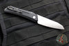 Protech 2024 Blade Show Auto Oligarch - Black Handle - Abalone Button Inlay- Satin Magnacut Blade SN 26 Of 100
