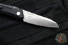 Protech 2024 Blade Show Auto Oligarch - Black Handle - Abalone Button Inlay- Satin Magnacut Blade SN 26 Of 100