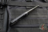 Protech 2024 Blade Show Auto Oligarch - Black Handle - Abalone Button Inlay- Satin Magnacut Blade SN 26 Of 100