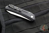 Protech 2024 Blade Show Auto Oligarch - Black Handle - Abalone Button Inlay- Satin Magnacut Blade SN 26 Of 100