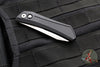 Protech 2024 Blade Show Auto Oligarch - Black Handle - Abalone Button Inlay- Satin Magnacut Blade SN 26 Of 100