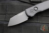 Protech Runt 5 OTS Auto Knife- Reverse Tanto- Black Handle- Black DLC Magnacut Steel Blade  R5403
