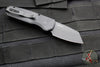 Protech Runt 5 OTS Auto Knife- Reverse Tanto- Black Handle- Black DLC Magnacut Steel Blade  R5403