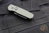 Protech Runt 5 OTS Auto Knife- Reverse Tanto- Textured Green Handle- Black DLC Magnacut Steel Blade  R5406-GREEN