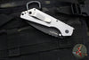 Protech Strider SnG OTS Auto- Black G-10 And Stonewash Stainless Steel Handle- Black Blade and Hardware SA12