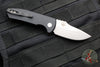Protech Les George SBR Short Bladed Rockeye Out The Side (OTS)- Unique Striped Micarta Handle- Stonewash Blade V2