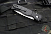 Protech Tactical Response 2 OTS Auto- Black Handle With Textured Corners- Stonewash Plain Edge Magnacut Steel Blade T201