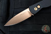Protech Tactical Response 2 OTS Auto- Black Handle- Rose Gold Magnacut Steel Blade T203-RG