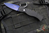 Protech Tactical Response 2 OTS Auto- Black Handle With Textured Corners- Sapphire Blue Magnacut Steel Blade T203-SB