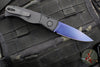 Protech Tactical Response 2 OTS Auto- Black Handle With Textured Corners- Sapphire Blue Magnacut Steel Blade T203-SB