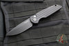 Protech TR-3 Tactical Response 3 Out The Side (OTS) Auto Knife- Black Grooved Handle- Black Magnacut Steel Plain Edge-  TR-3 BT MC